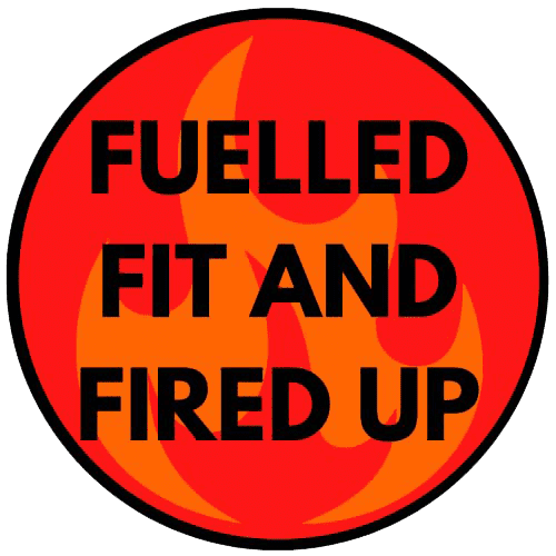 Fuelled Fit And Fired Up Logo